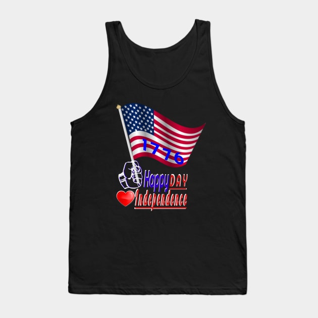 Independence Day in the United States Fourt of july Tank Top by Top-you